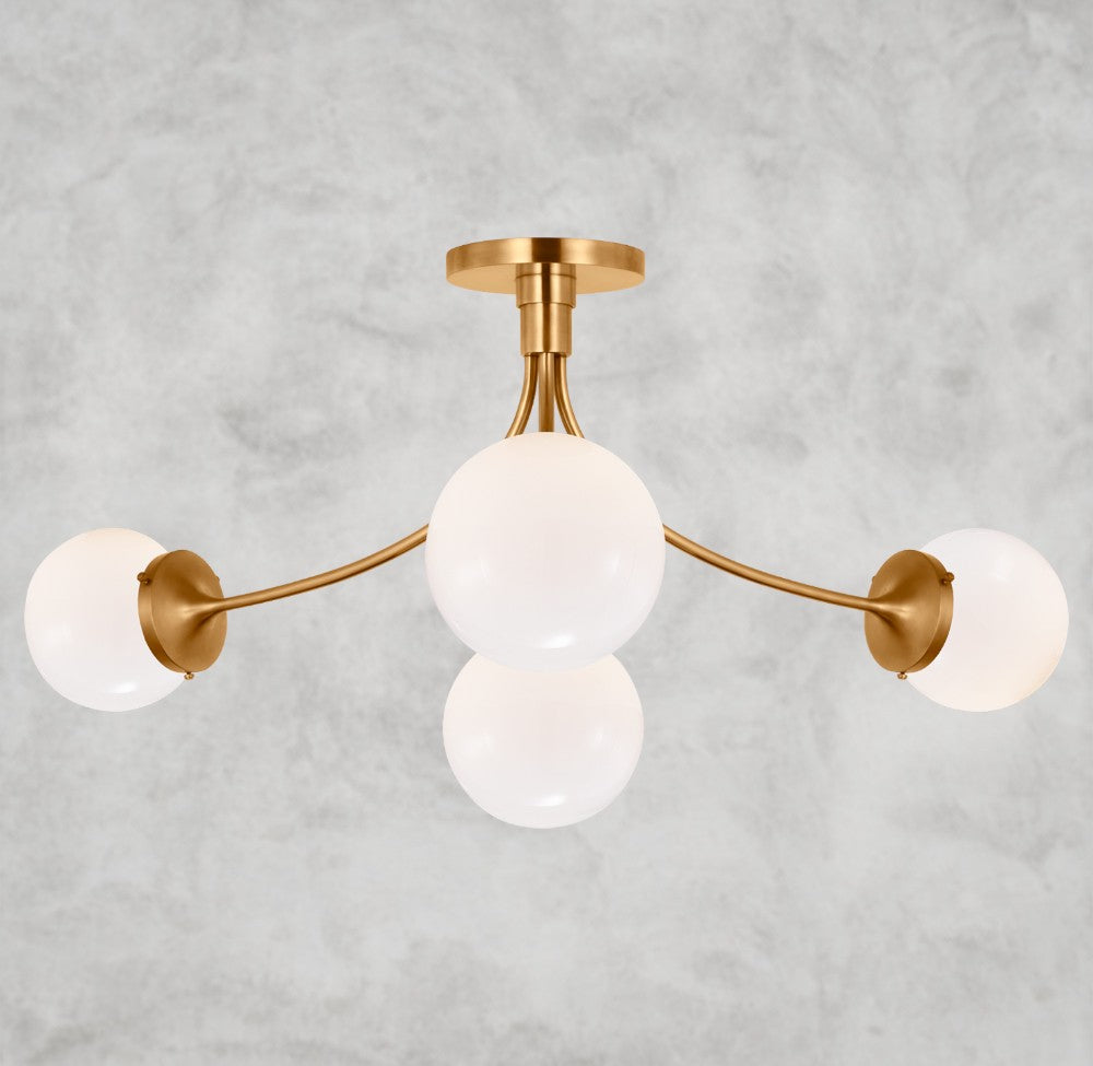 Prescott Semi-Flush Mount 18", 28"